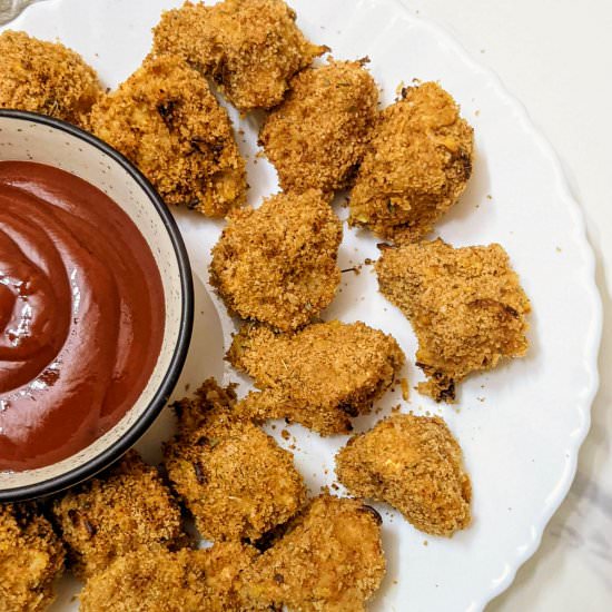No OIl Fried Mushrooms in Air fryer - Recipe photo by rparm
