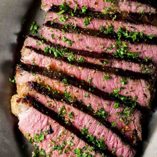 Sous Vide London Broil - Recipe photo by Went Here 8 This