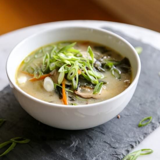 Tasty Miso Soup - Recipe photo by Eatingworksnj