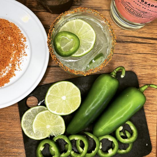Skinny Spicy Margarita - Recipe photo by tequila.and.flour