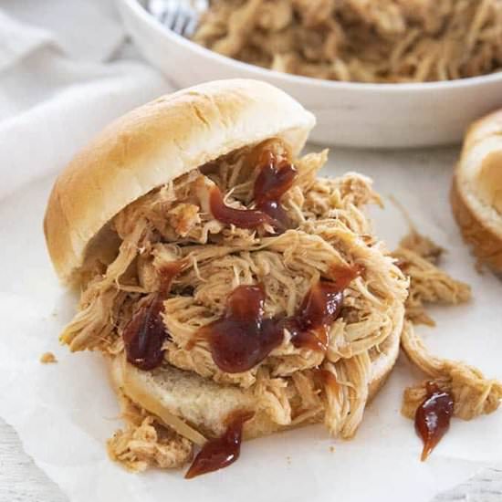 Crockpot BBQ Chicken - Recipe photo by TheSaltyMarshmallow