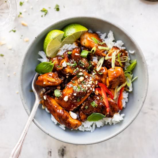 Easy Crispy Chilli Chicken - Recipe photo by Salted Mint