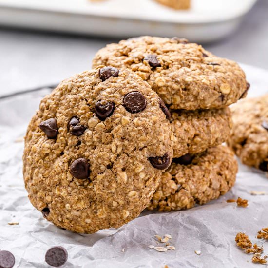 PEANUT BUTTER OATMEAL COOKIES - Recipe photo by healthyfitnessmeals