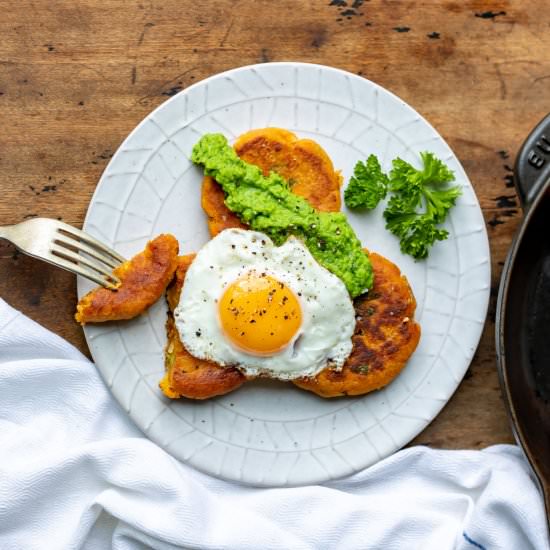 Sweet Potato Cakes - Recipe photo by veggie desserts