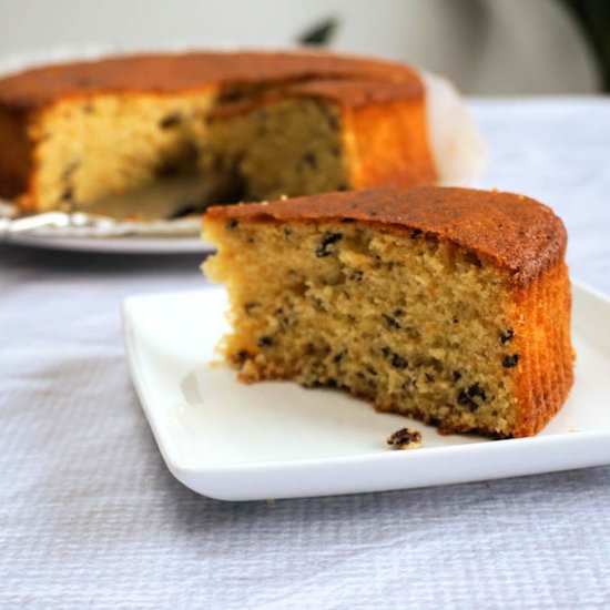 orange and cacao sour cream cake - Recipe photo by Cuisine Fiend