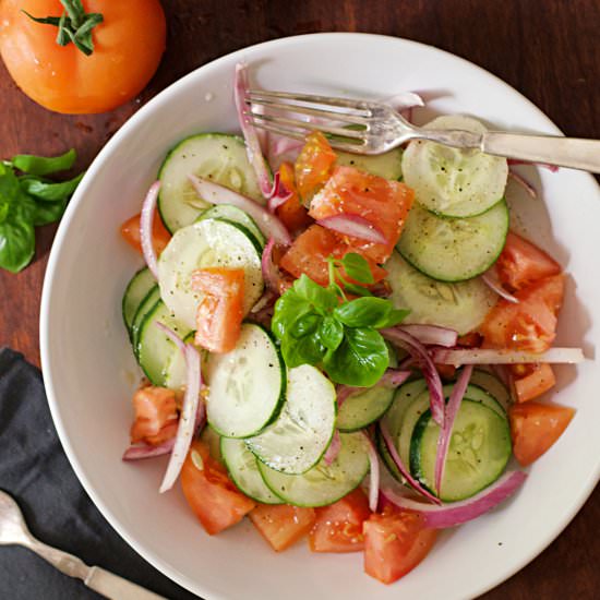 Cucumber Salad - Recipe photo by Elke living