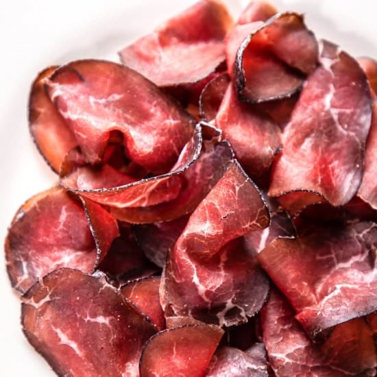 Homemade Bresaola - Recipe photo by PantsDownApronsOn