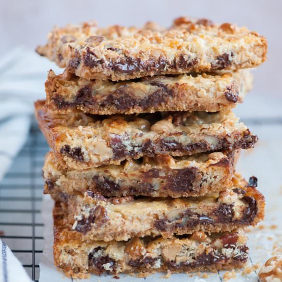magic bars - Recipe photo by everyday-delicious.com