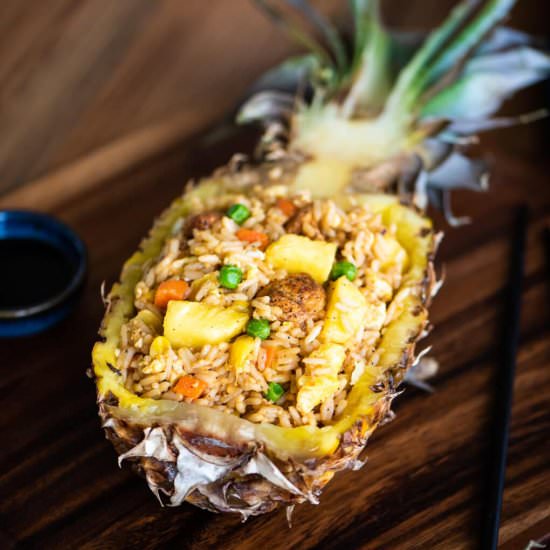 Easy Pineapple Chicken Fried Rice - Recipe photo by dudethatcookz