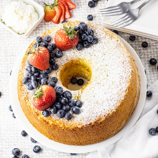 Easy Chiffon Cake - Recipe photo by feedingyourfam