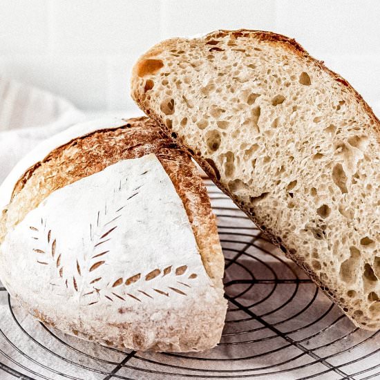 Homemade Sourdough Bread - Recipe photo by barleyandsage