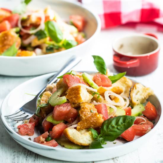 Panzanella Salad - Recipe photo by culinaryhill