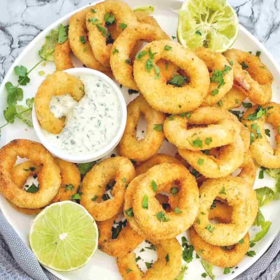 Air Fryer Frozen Onion Rings - Recipe photo by SweetCaramelSunday