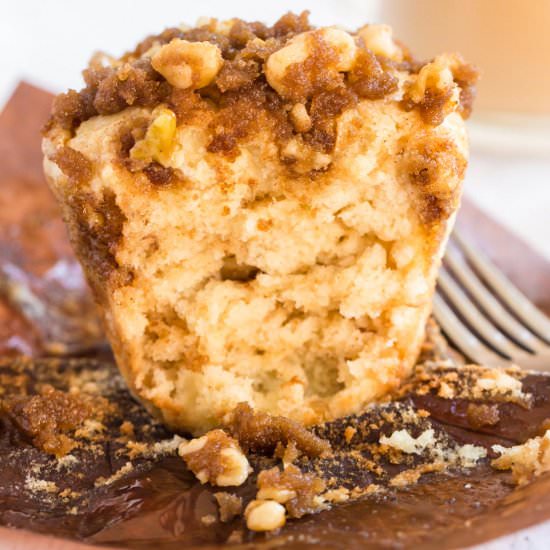 Coffee Cake Muffins - Recipe photo by KyleeCooks