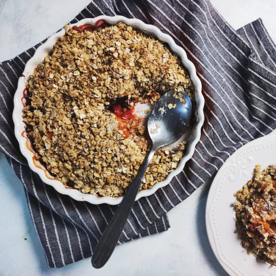 Breakfast Fruit Crumble - Recipe photo by Bimorah