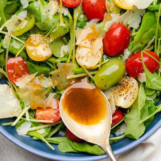 Creamy Balsamic Dressing - Recipe photo by afullliving