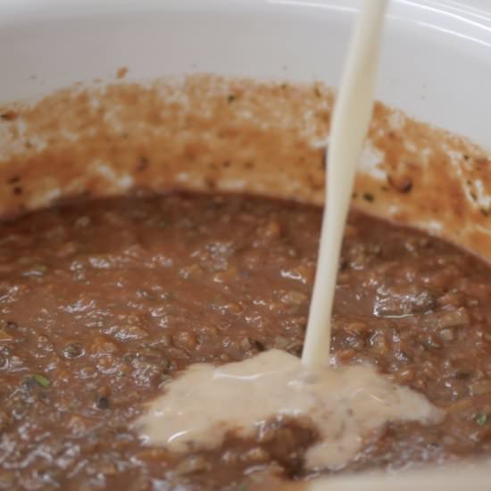 Vegan Bolognese Sauce - Recipe photo by theplantbasedschool