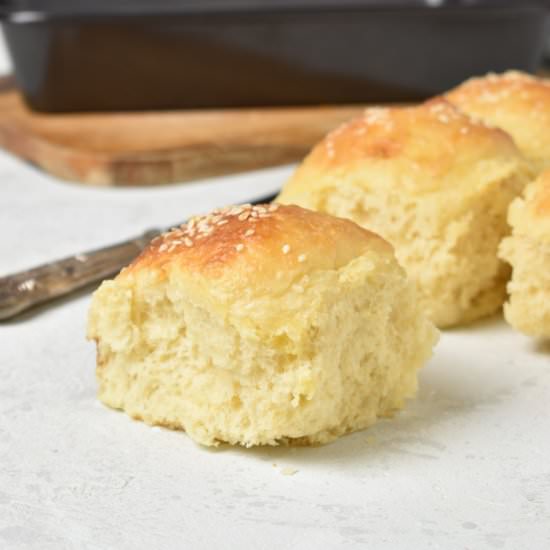 Soft No Knead Rolls - Recipe photo by recipepocket.com