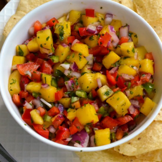 Mango Salsa - Recipe photo by Small Town Woman