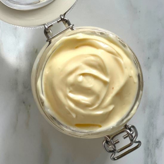 Fail-proof Mayonnaise Recipe - Recipe photo by mywaytocook.com
