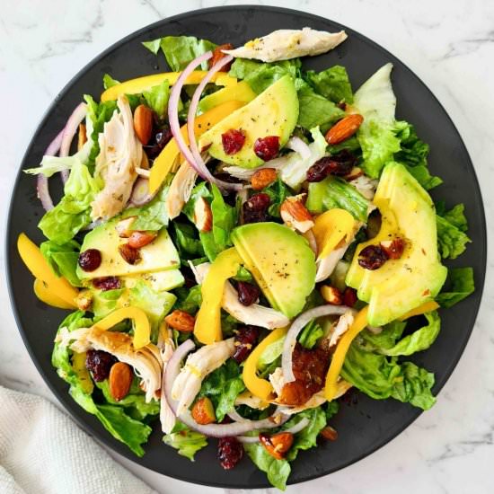 Chicken salad with cranberries - Recipe photo by Casually Peckish