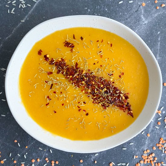 Vegan Turkish Lentil Soup - Recipe photo by Revelinplants