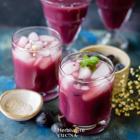 Indian Mixed Fruit Cocktail Juice - Recipe photo by Herbivore Cucina