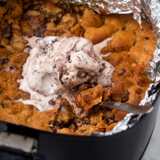 Air Fryer Pizookie - Recipe photo by everylittlecrumb