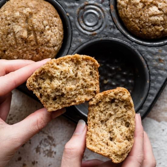 Applesauce Muffins - Recipe photo by foodfaithfitness