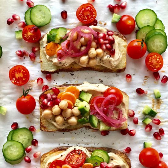 Potato Toasts - Recipe photo by jonnakeohane