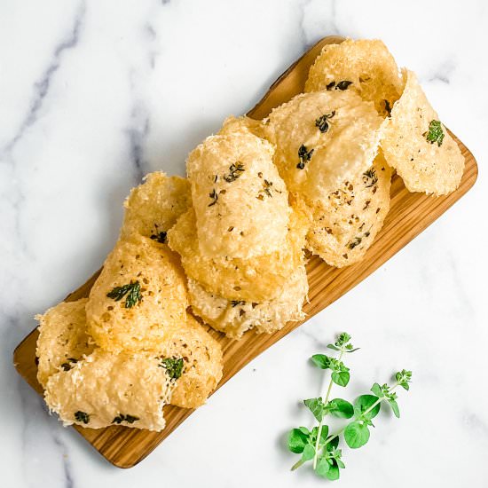 herbed parmesan tuiles - Recipe photo by sheri silver