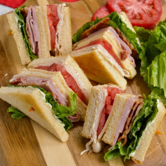 Club Sandwich - Recipe photo by Small Town Woman