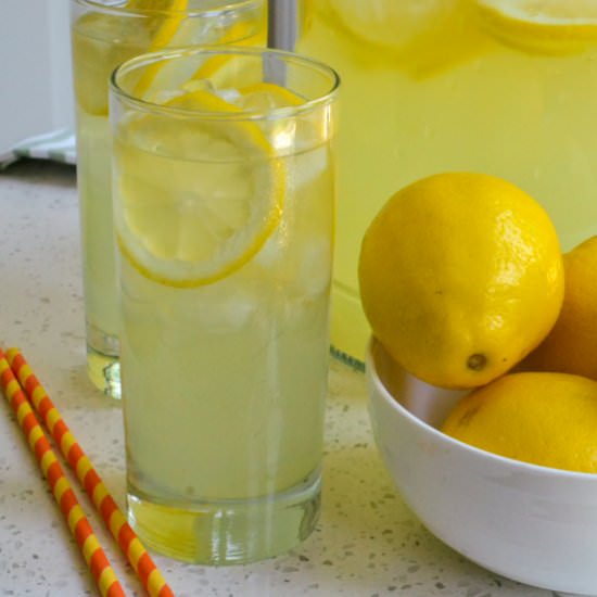 Homemade Lemonade - Recipe photo by Small Town Woman
