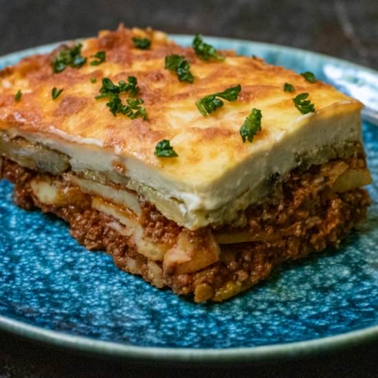 Best Greek Moussaka - Recipe photo by Cooking Gorgeous
