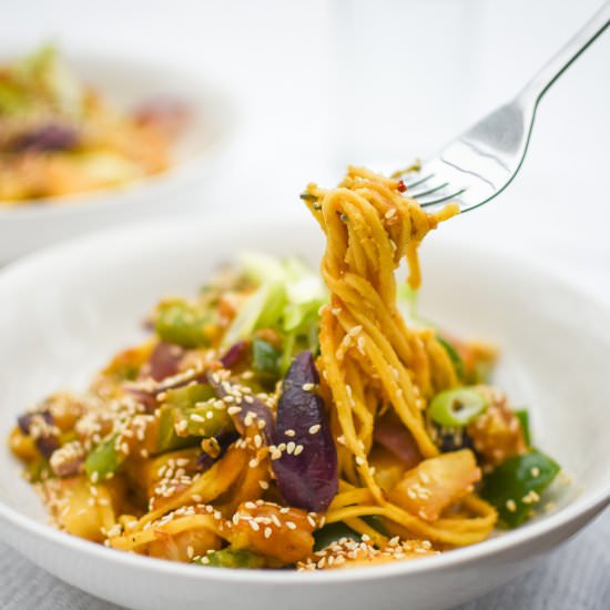 Vegan Pineapple Stir Fry - Recipe photo by somebodyfeedseb