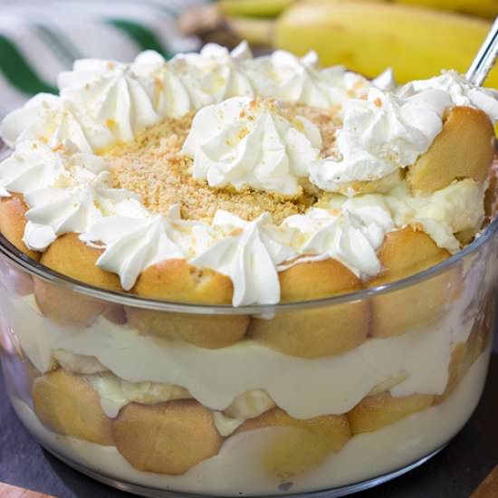 Homemade Southern Banana Pudding - Recipe photo by spicedblog