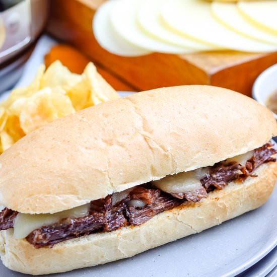Instant Pot French Dip - Recipe photo by EasyBudgetRecipes