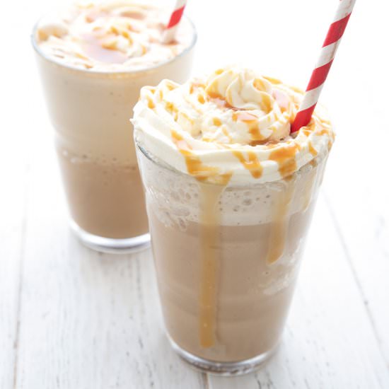 Keto Caramel Frappuccino - Recipe photo by fooddreamer