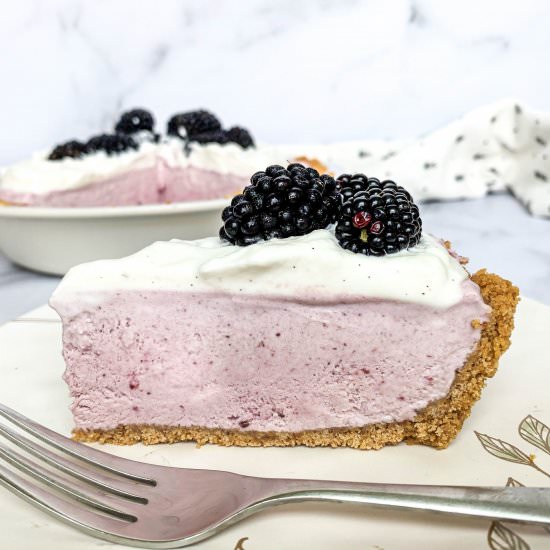 Blackberry Cream Pie - Recipe photo by live to sweet