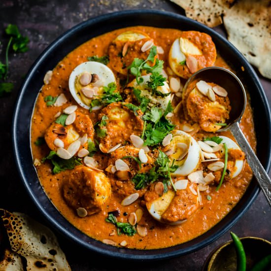 Egg Mughlai - Recipe photo by tiffinandteaofficial