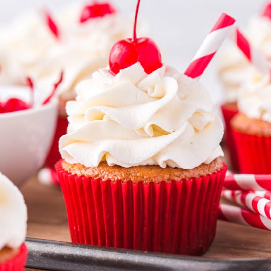 Root Beer Float Cupcakes - Recipe photo by bellyfull