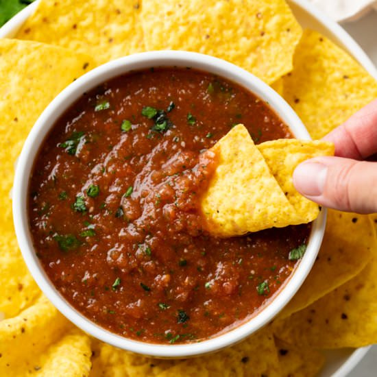 Homemade Salsa - Recipe photo by TheCozyCook