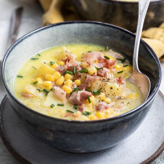 Corn Chowder - Recipe photo by culinaryhill