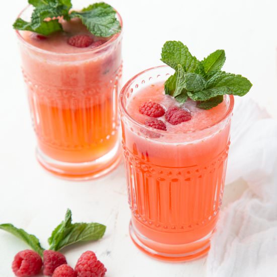 Raspberry Lemonade - Recipe photo by giftofhospitality