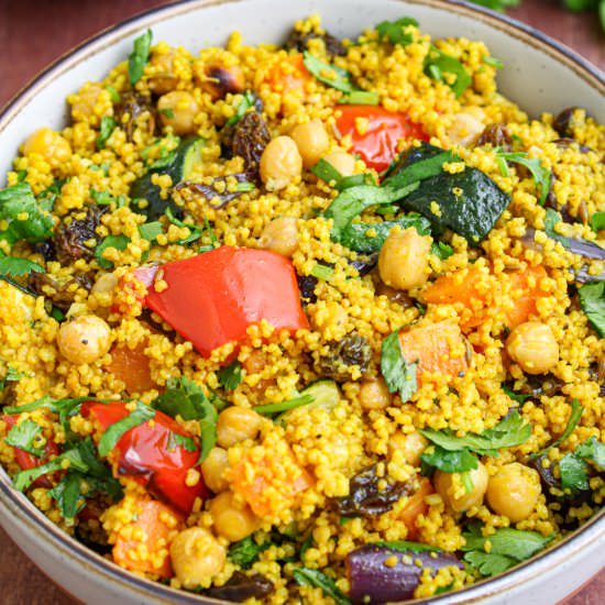 Moroccan Couscous - Recipe photo by The Pesky Vegan