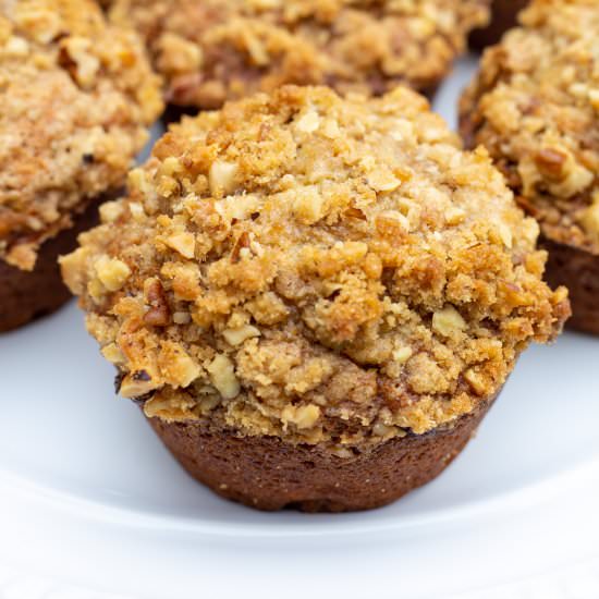 Bakery Style Banana Nut Muffins - Recipe photo by shesnotcookin