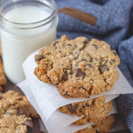 Laura Bush's Cowboy Cookies - Recipe photo by shesnotcookin