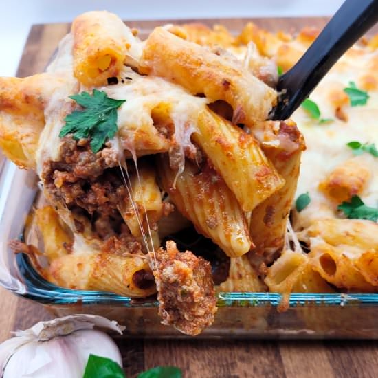 Gooey, Cheesy Pasta al Forno - Recipe photo by trendgredient