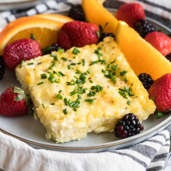 Keto Breakfast Casserole - Recipe photo by peelwithzeal