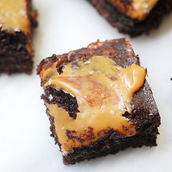 Caramel brownies - Recipe photo by evabakes